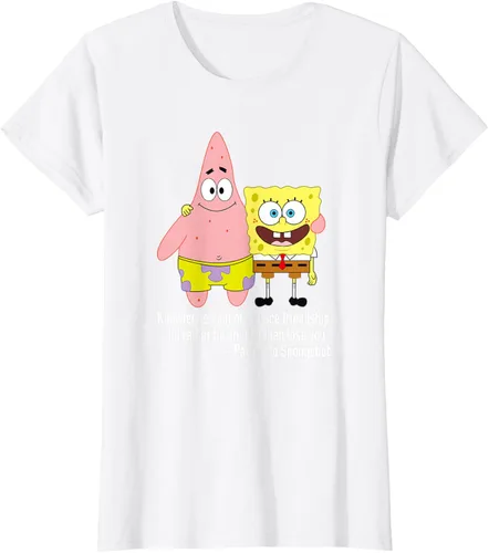 Vista 19 de Mademark x SpongeBob SquarePants - Patrick & SpongeBob - Camiseta de la amistad Asfalto