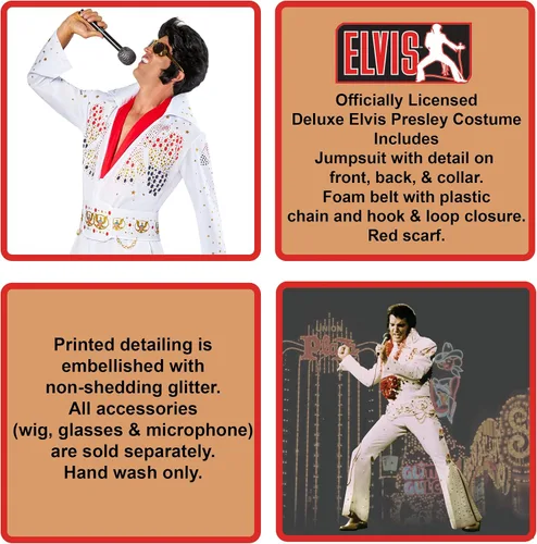 Vista 2 de Elvis Now Deluxe Aloha Elvis Costume