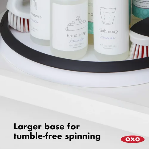 Vista 3 de OXO Good Grips Lazy Susan - Plato Giratorio de 11 Pulgadas