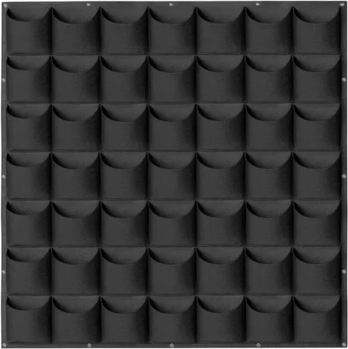 Vista 10 de Bolsas colgantes para macetas con 12 bolsillos, bolsas de cultivo verticales para colgar en la pared, macetas de jardín de hierbas para interiores
