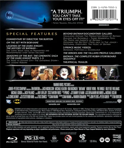 Vista 2 de Batman (BD) Blu-ray