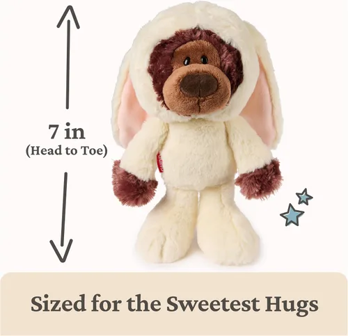 Vista 5 de GUND Philbin Bunny - Oso de peluche prémium con disfraz de conejo de Pascua, animal de peluche para edades de 0 años en adelante, 10 pulgadas