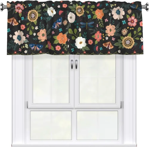 Vista 20 de Cenefa de estrella del oeste de Texas para ventana, rústica, granja, granero, cocina, cenefa de ventana rural vintage con bolsillo para barra