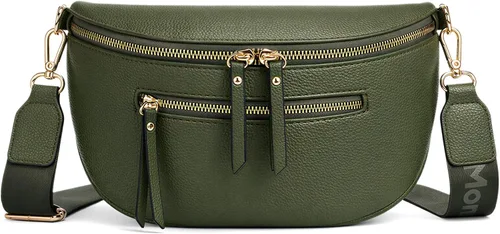 Vista 7 de Bolsos tipo bandolera Montana West para mujer Bolso de cintura con bandolera ajustable