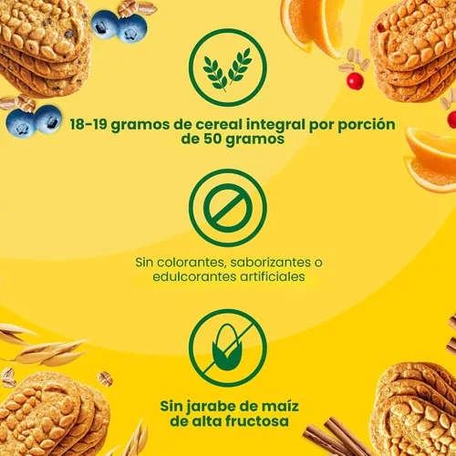 Vista 5 de Belvita - Galletas de desayuno en barra, paquete surtido de 4 sabores, 30 paquetes en total, 6 cajas (4 galletas por paquete)