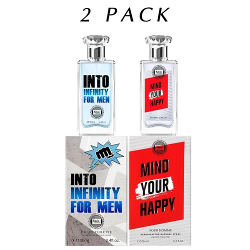 Vista 2 de Hybrid & Company - Juego de 2 piezas para hombre, diseño de niño feliz