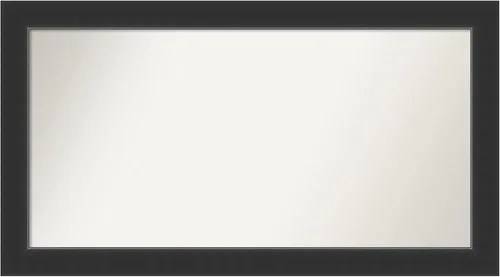 Vista 49 de Amanti Art Espejo personalizado, espejo de baño negro Astor, espejo de pared o espejo de tocador de baño sobre el fregadero (25 x 25 pulgadas)