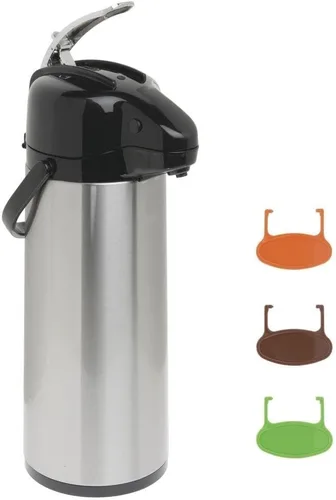 Vista 6 de HUBERT Servidor de café con tapa de palanca de aire 3L