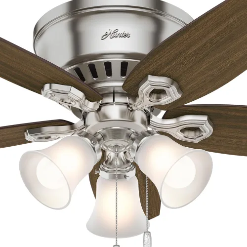 Vista 12 de Hunter - Ventilador de techo para interiores de 42 pulgadas con luces LED - Ventilador de techo con cadena de tracción, para dormitorio, sala