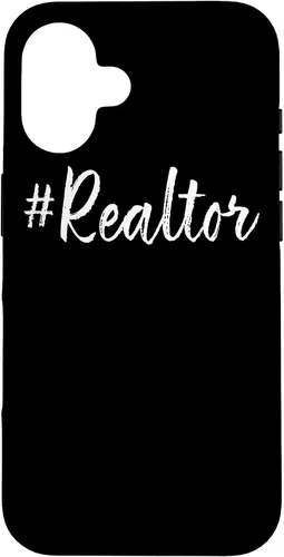 Vista 32 de Hashtag Realtor Real Estate Agent Business Gifts Funny Quote Case for iPhone 17
