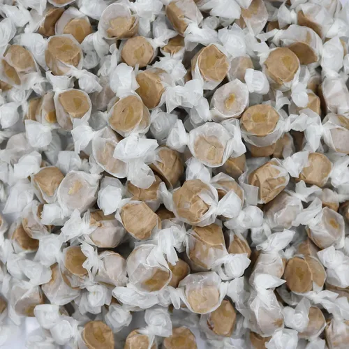 Vista 65 de Dulces gourmet suaves y masticables de agua salada, envueltos individualmente, bolsa a granel (pastel de manzana, 1 libra (paquete de 1))