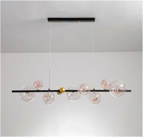 Vista 4 de Modern Dining Room lamparas decoracion hogar moderno Smart Pendant Lights Decoration Salon Chandeliers for Dining Room,Dining Light Fixtures Cold