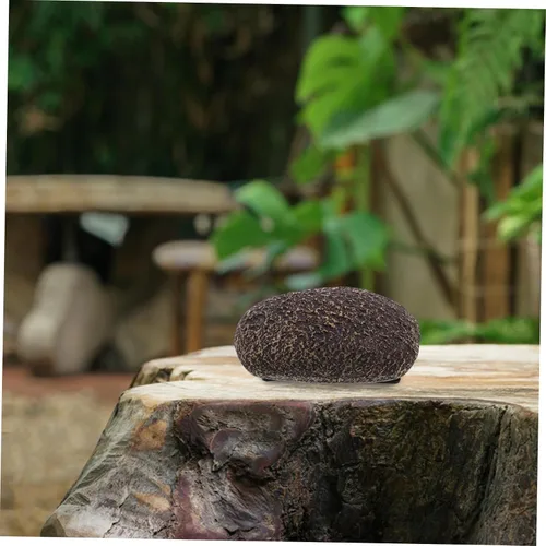 Vista 7 de Ocultador de llaves de roca falsa para exteriores, caja de almacenamiento de llaves de piedra decorativa para jardín, porche, patio, doble propósito