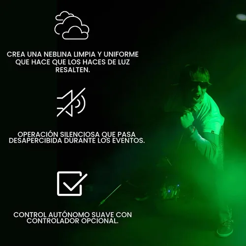 Vista 3 de CHAUVET DJ HURRICANE HAZE 1DX (HHAZE (HHAZE 1DX)
