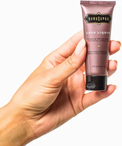 Vista 2 de KAMA SUTRA Lubricante sensual premium, líquido clásico amor, sin perfume, a base de agua, hombres, mujeres, parejas, seguro para condones de látex