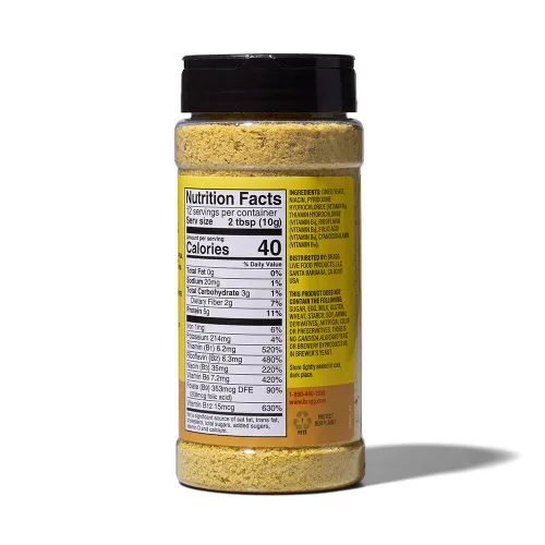 Vista 2 de Levadura nutricional de Bragg, condimento premium, 4.5 onzas
