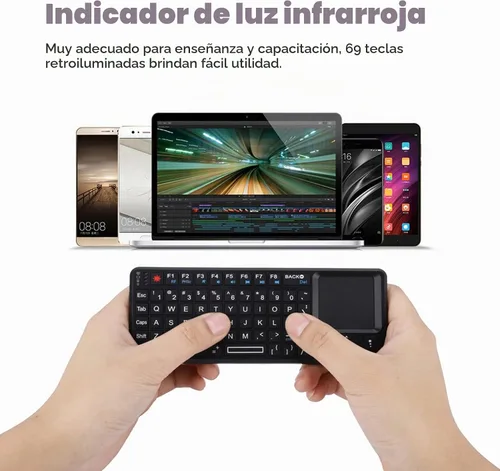 Vista 3 de Ejoyous Teclado táctil mini delgado USB recargable Touchpad para /4