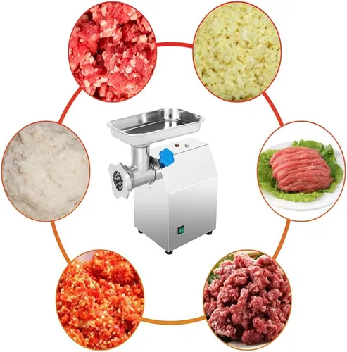 Vista 3 de 122Kg/H Heavy Duty Max Powerful Home Portable Sausage Stuffer Meat Mincer Food Processor