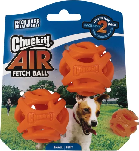 Vista 2 de Chuckit! Air Fetch - Pelota de juguete para perros (pequeña), lanzador de bolas para perros 14S