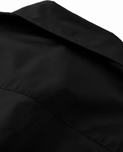Vista 8 de JMIERR Camisa de vestir casual para hombre, camisas de manga larga con botones, camisas ajustadas de algodón