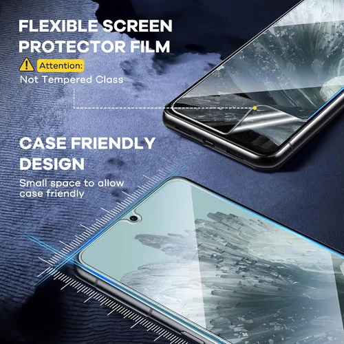 Vista 4 de FANGTIAN - Protector de pantalla para Google Pixel 8 [no de vidrio] - Película para Pixel 8 Protector de pantalla [6.1 pulgadas]