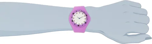 Vista 2 de TKO ORLOGI TK596PR Beach Pave - Reloj de goma morado ligero para mujer, Movimiento de cuarzo