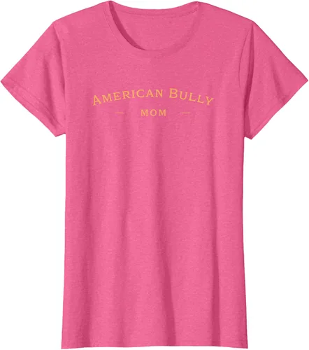 Vista 13 de Camiseta clásica American Bully Mom, American Bully Dog Mom, Negro
