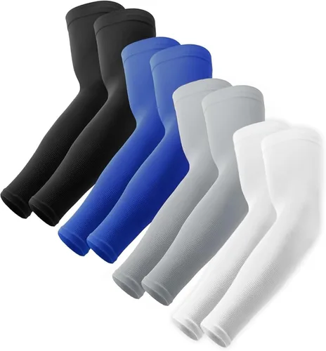 Vista 15 de OutdoorEssentials Mangas de brazo con protección solar UV, manga de compresión para brazos, mangas de brazo UV para hombres, mujeres, mangas