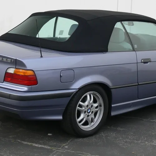 Vista 3 de Techo con ventana de plástico integrada para BMW Serie 3 E36 Convertible, Azul