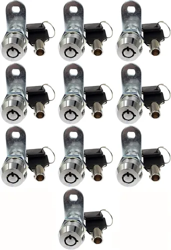 Vista 20 de Cerradura de leva tubular con llaves extraíbles.
