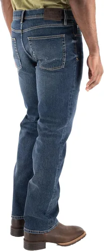 Vista 4 de DEVIL-DOG Jeans de mezclilla con corte de bota para hombre Clayton