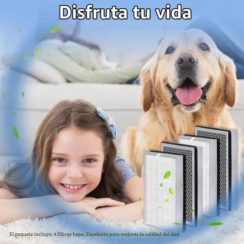 Vista 7 de Filtro de repuesto compatible con purificador de aire MA 25 S1/W1