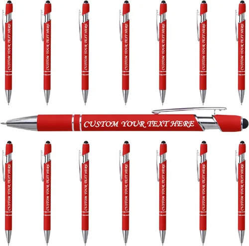 Vista 137 de VectWaby - Bolígrafos personalizados a granel, bolígrafo grabado con nombre, logotipo, lápiz capacitivo para pantallas táctiles, a granel