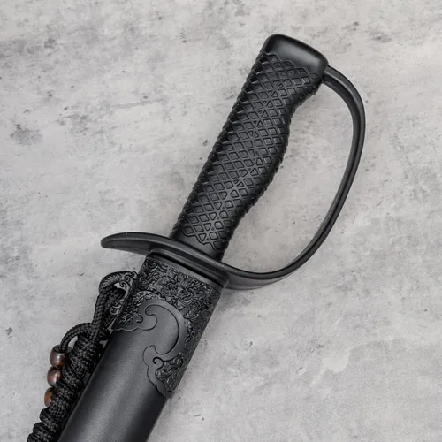 Vista 5 de 1 espada de sable de caballería de polipropileno de plástico larga con vaina, adecuada, accesorio de decoración Katana espada