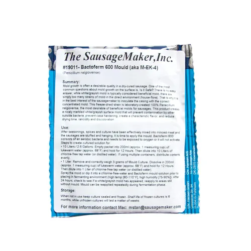 Vista 2 de The Sausage Maker - Bactoferm Mold-600 (anteriormente conocido como Bactoferm M-EK-4)