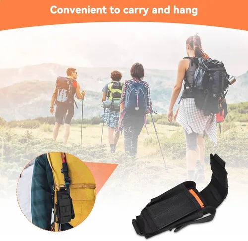 Vista 7 de Funda multiherramienta EDC organizador de bolsillo para linterna, bolsa multiherramienta, organizador de cinturón EDC