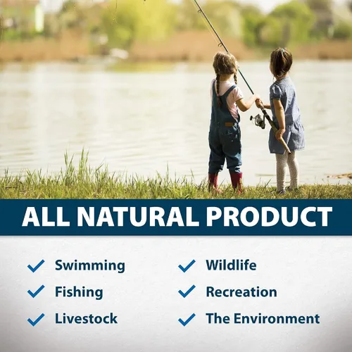 Vista 7 de Airmax EcoBoost PRx - Clarificador de agua natural para estanques, une el exceso de fosfatos y contaminantes para agua clara, seguro para mascotas