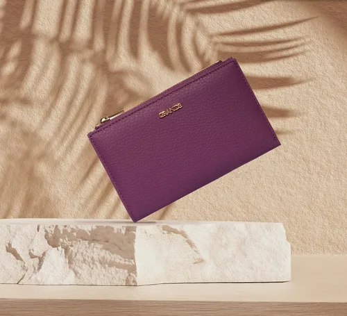 Vista 89 de Grande -2804 Cartera para mujer, Naranja, Minimalista