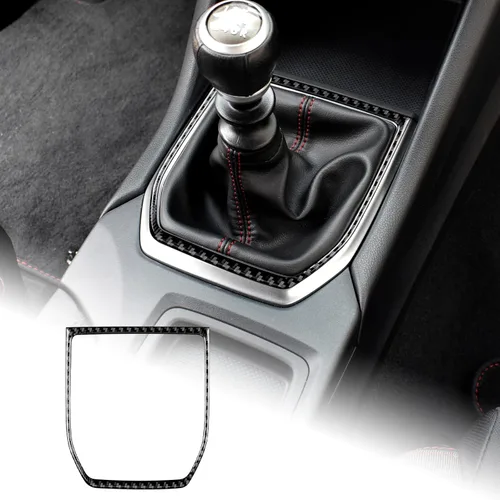 Vista 21 de AIRSPEED Para Subaru WRX/WRX STI 2022 2023 Consola central de coche, salida de aire, cubierta de marco de salida de aire, calcomanía de fibra