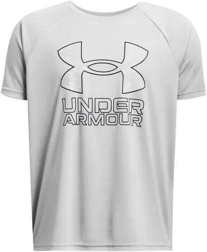 Vista 58 de Under Armour Camiseta de manga corta Tech Hybrid con estampado para niños