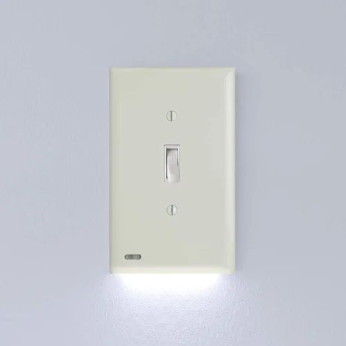 Vista 12 de 2 unidades - SnapPower SwitchLight - Luz nocturna LED - Para interruptores de luz unipolares - Tapa de interruptor con luces nocturnas LED - Ajuste