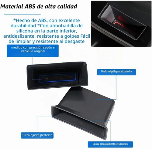 Vista 5 de Autorder Ajuste personalizado para caja de almacenamiento lateral de puerta, Ford Escape 2020 2021 2022 2023 accesorios con asa de bolsillo