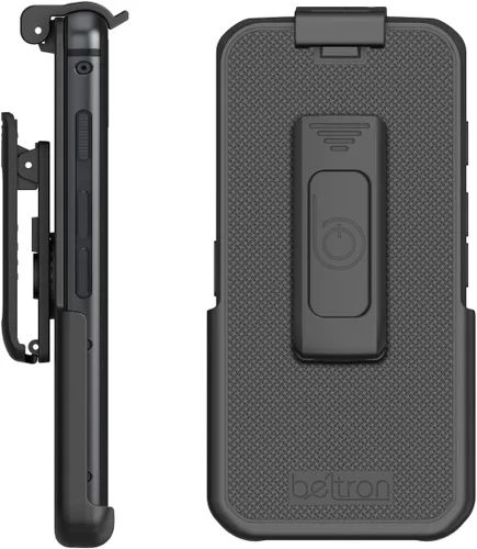 Vista 5 de BELTRON Funda para CAT S62, resistente soporte giratorio para cinturón compatible con Caterpillar CAT S62 Pro Rugged Smartphone