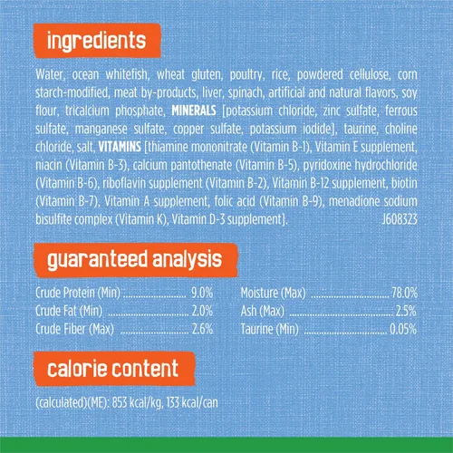 Vista 6 de Alimento húmedo para interior para gatos Purina Friskies, 24 unidades de 5.5 oz