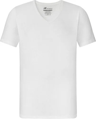 Vista 2 de New Balance Men's Cotton Performance V-Neck Undershirt (3 Pack)