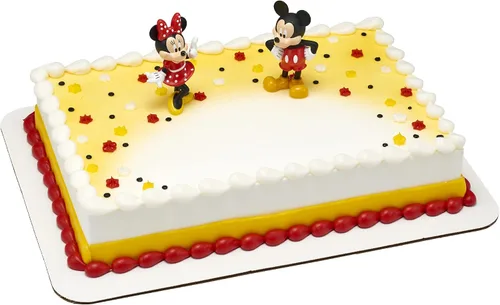 Vista 10 de DecoSet® Disney Minnie Mouse Happy Helpers Adorno para tarta, set de 4 piezas con Minnie Mouse y Daisy Duck
