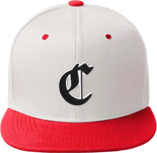 Vista 1517 de Daxton Gorra clásica con visera de billete plano con letras del alfabeto inglés antiguo de la A a la Z