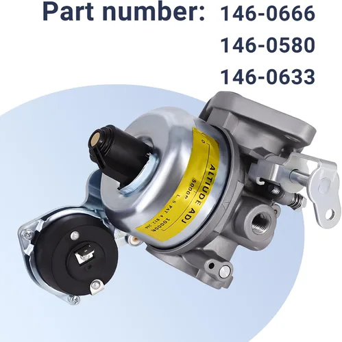 Vista 3 de Carburador para Onan 146-0666 NHM Spec D y After Carb con juntas 146-0580 y 146-0633
