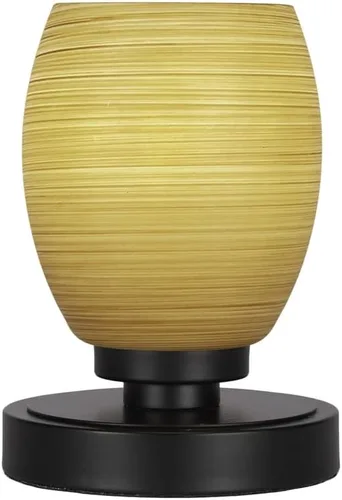 Vista 93 de Luna - Lámpara de mesa con 1 luz en granito oscuro (51-DG-300)