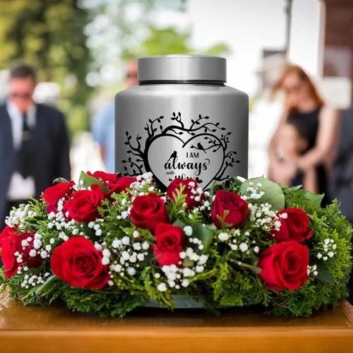 Vista 7 de Urnas de cremación para cenizas humanas para adultos, mujeres y hombres, grandes de hasta 220 libras, urna funeraria decorativa conmemorativa